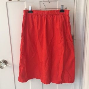 Gap Red Skirt